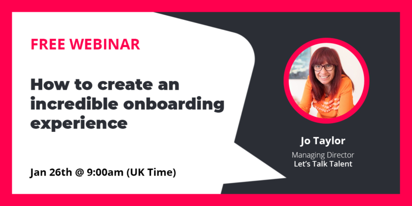 How to create an incredible onboarding experience - free webinar