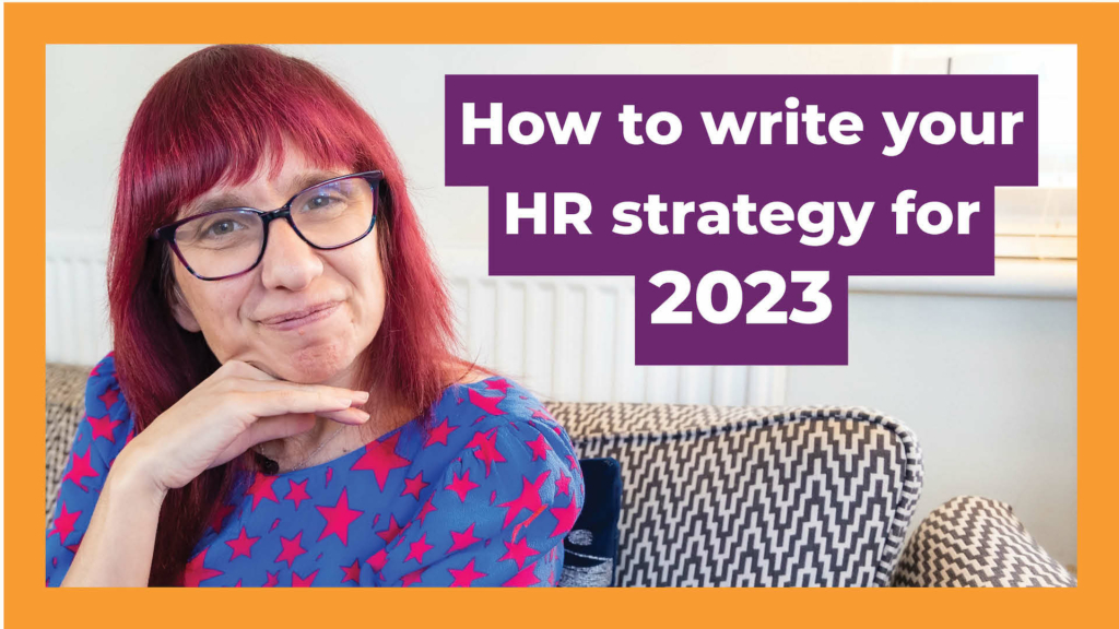 How to write your HR strategy for 2023
