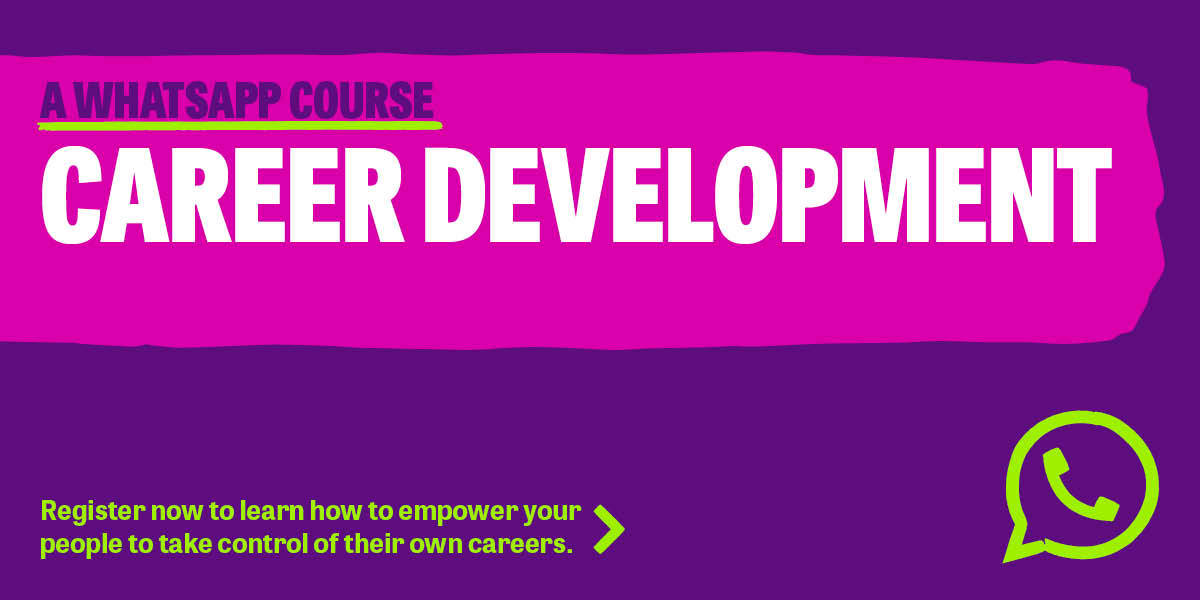 Career Development Course on WhatsApp Let's Talk Talent