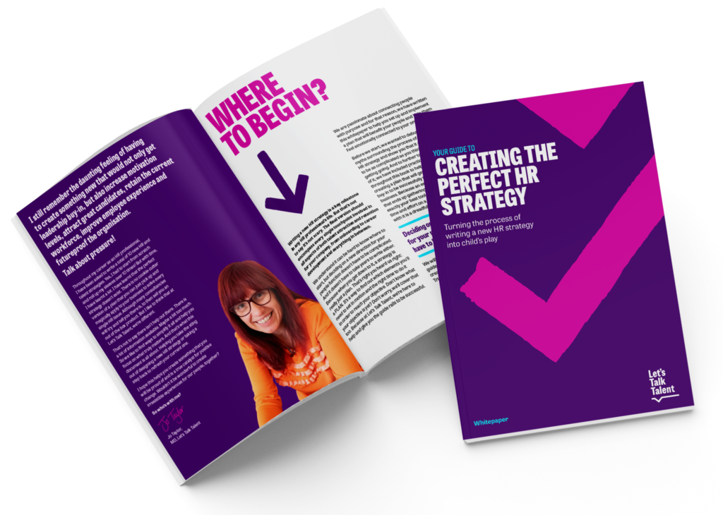 Creating the perfect HR strategy - Let's Talk Talent whitepaper