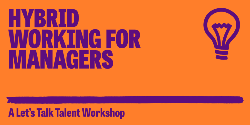 Hybrid Working for Managers workshop