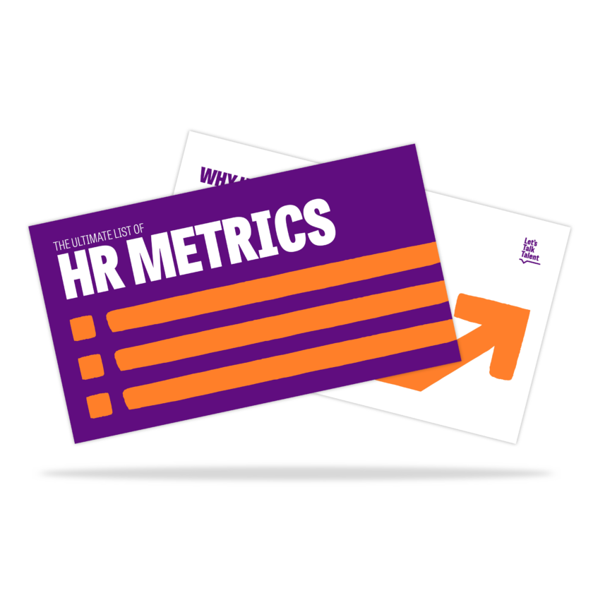 The Ultimate list of HR Metrics - 100 Key Metrics to consider - Let's ...