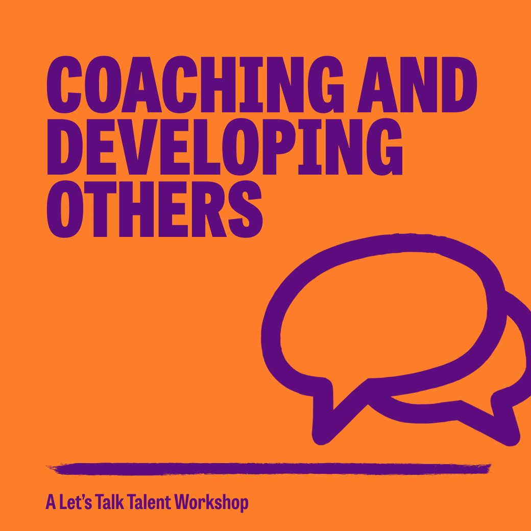 Coaching and developing others workshop