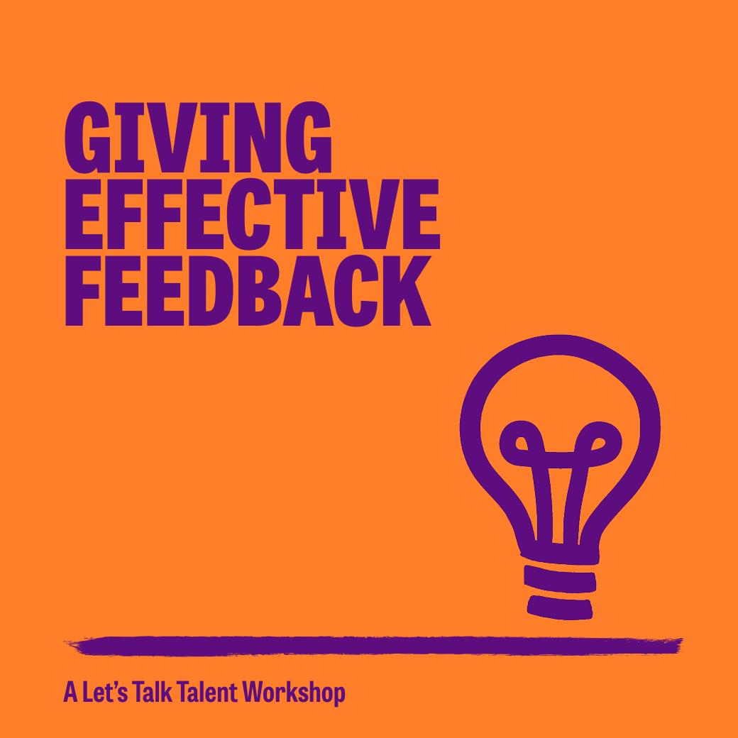 Giving Effective Feedback for managers workshop 
