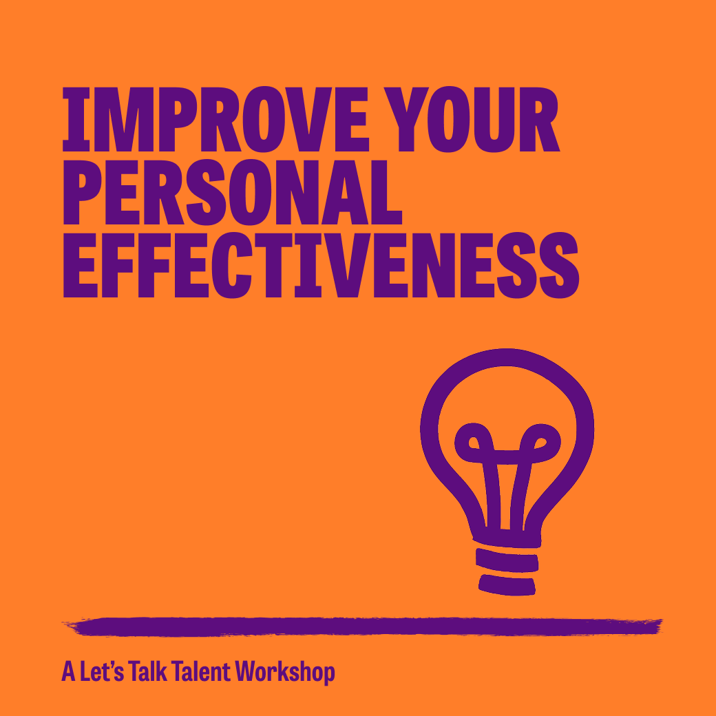 How to Improve Your Personal Effectiveness Workshop