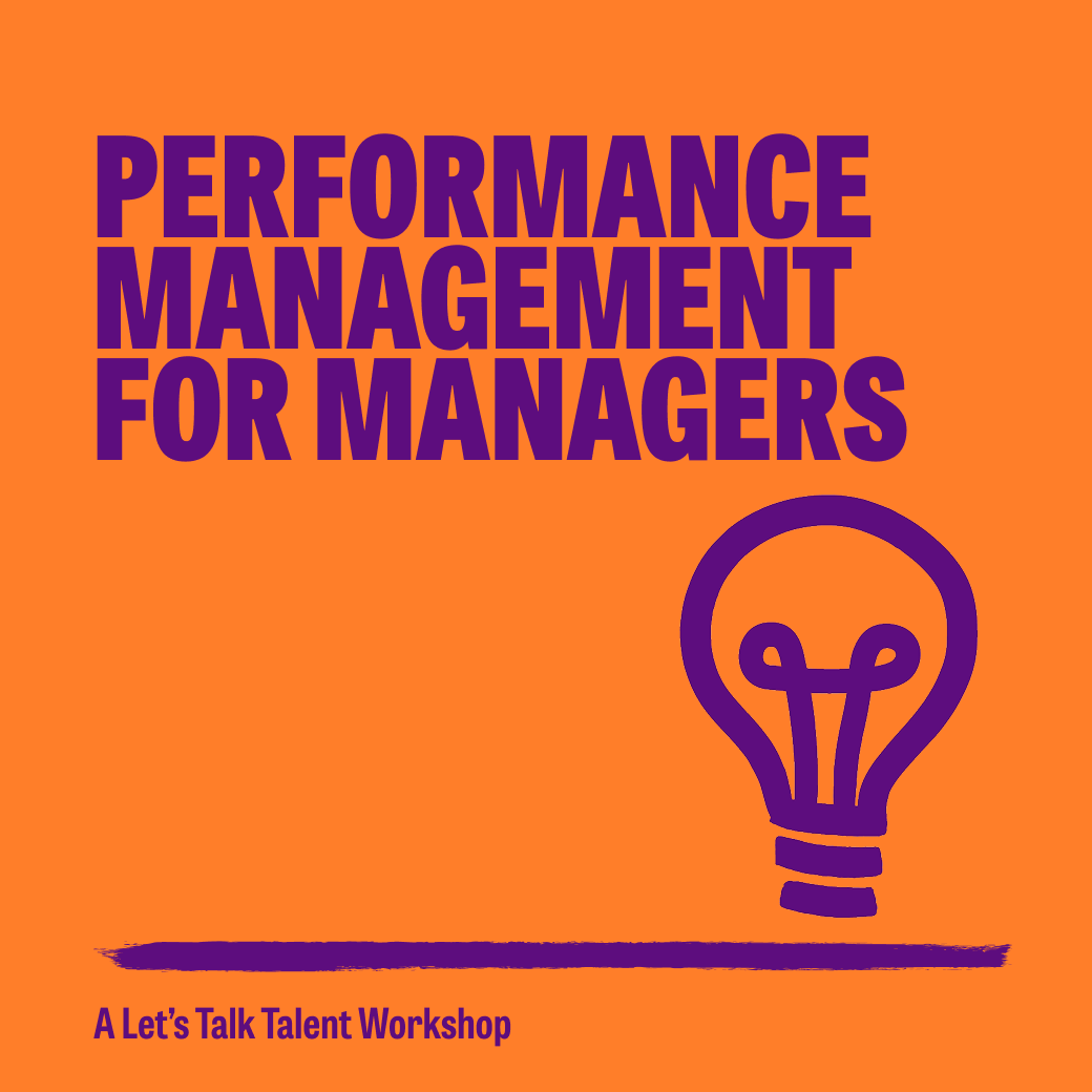 Performance Management for Managers Workshop