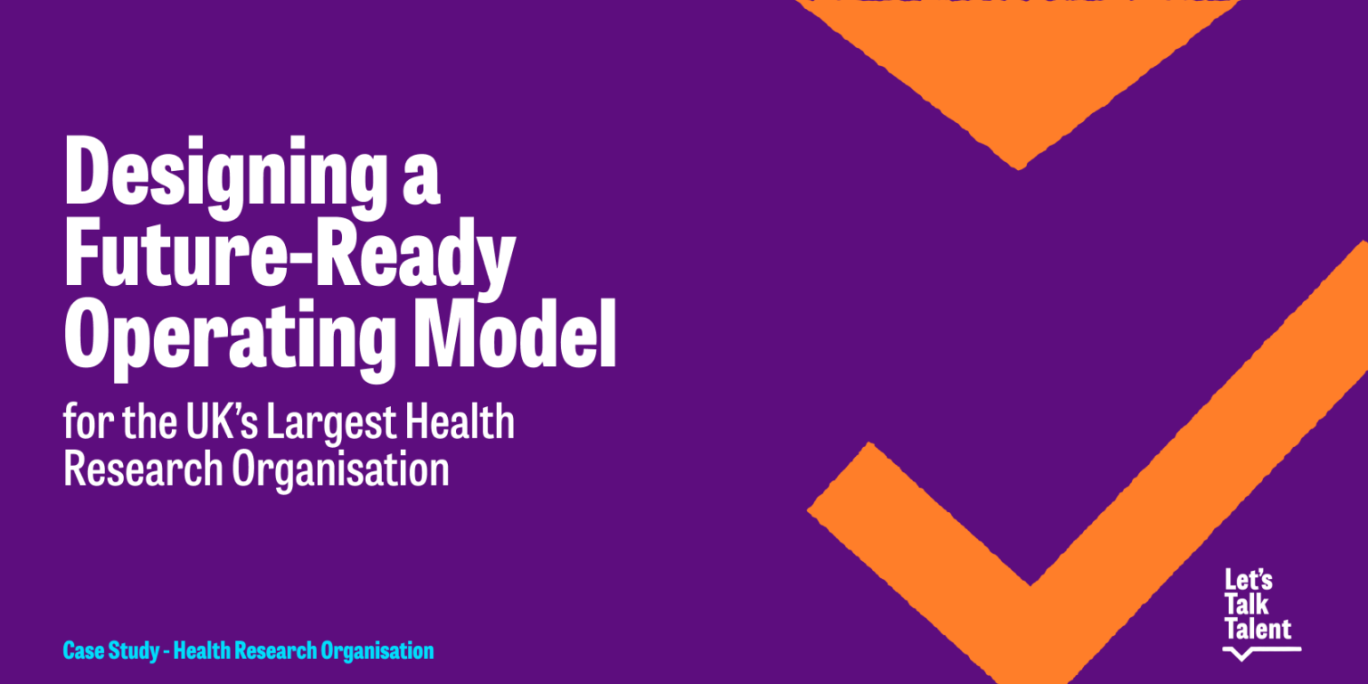 Designing a Future-Ready Operating Model for the UK's Largest Health ...